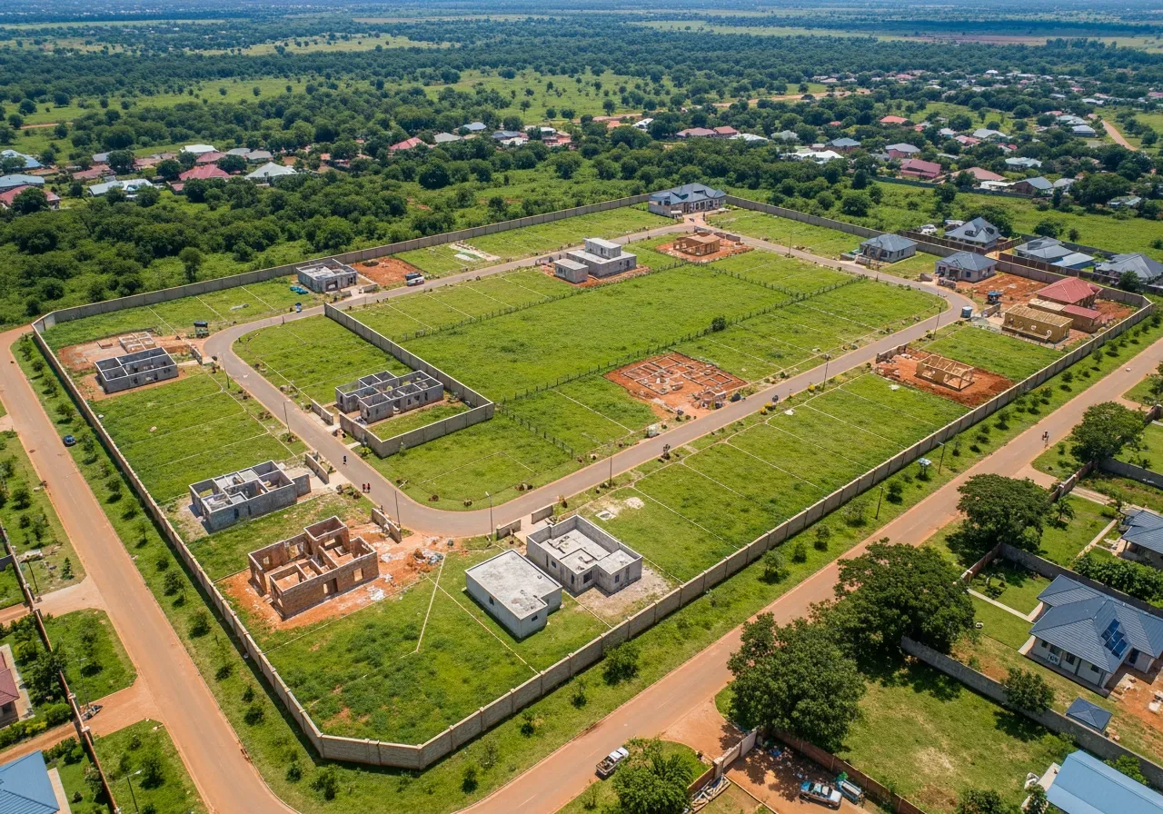 Gated estate plots, Entebbe Road - view 3