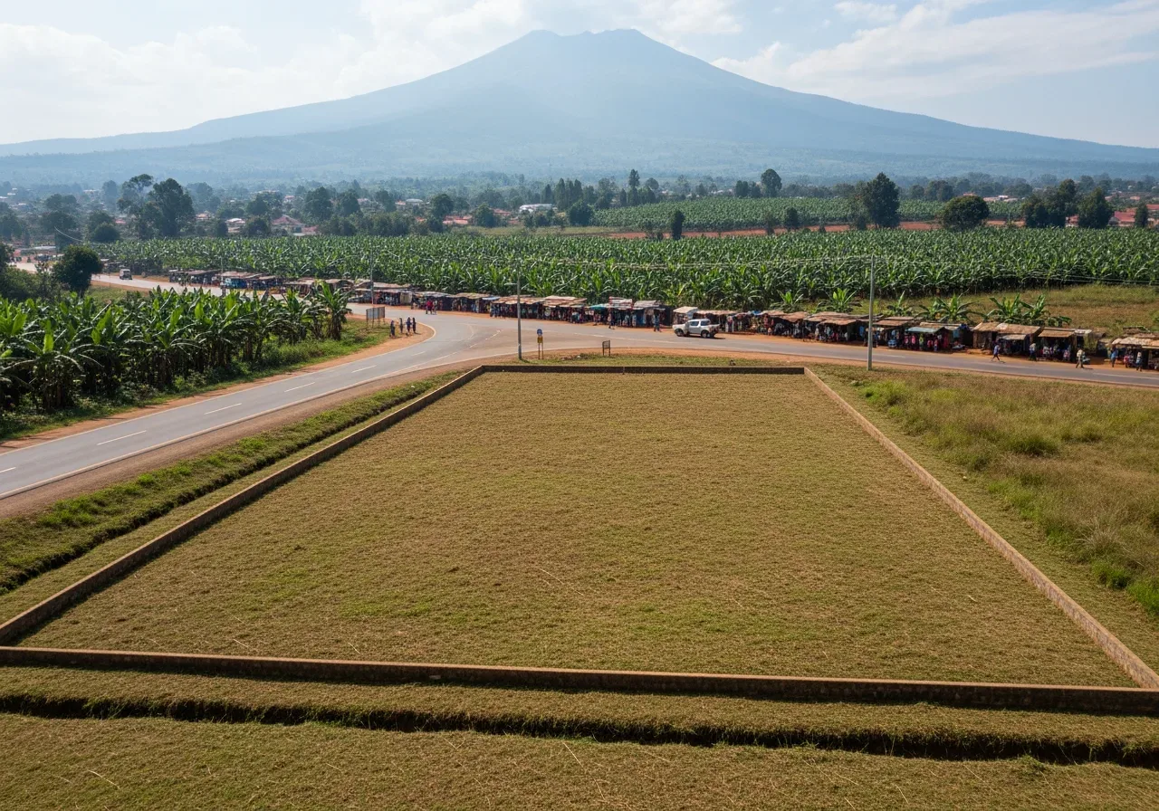 land in Nkoma: Roadside commercial plot, Mbale