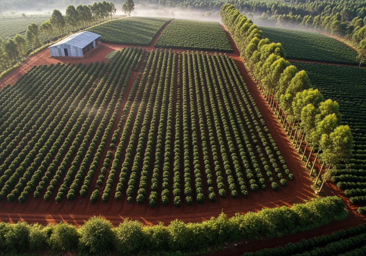 land in Ssekanyonyi: Coffee-farm parcel, Mityana