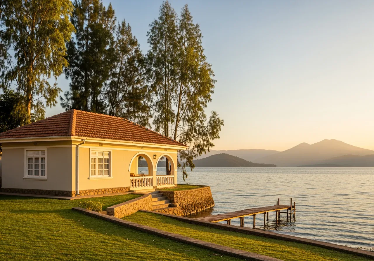cottage in Ssese Islands: 2-bed lakeshore cottage, Kalangala