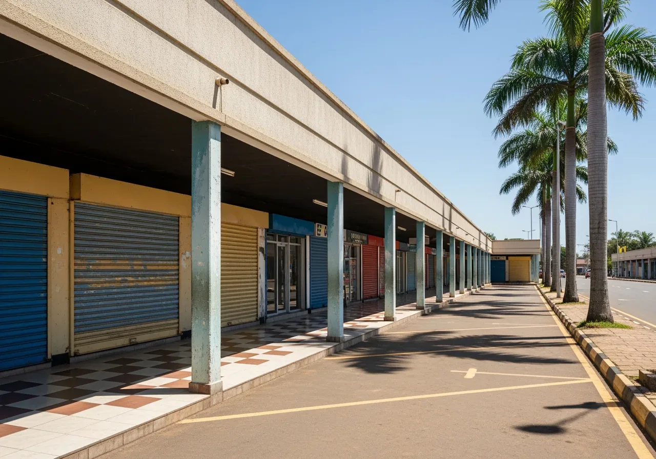 commercial land in Republic Street: Ground-floor retail arcade, Mbale