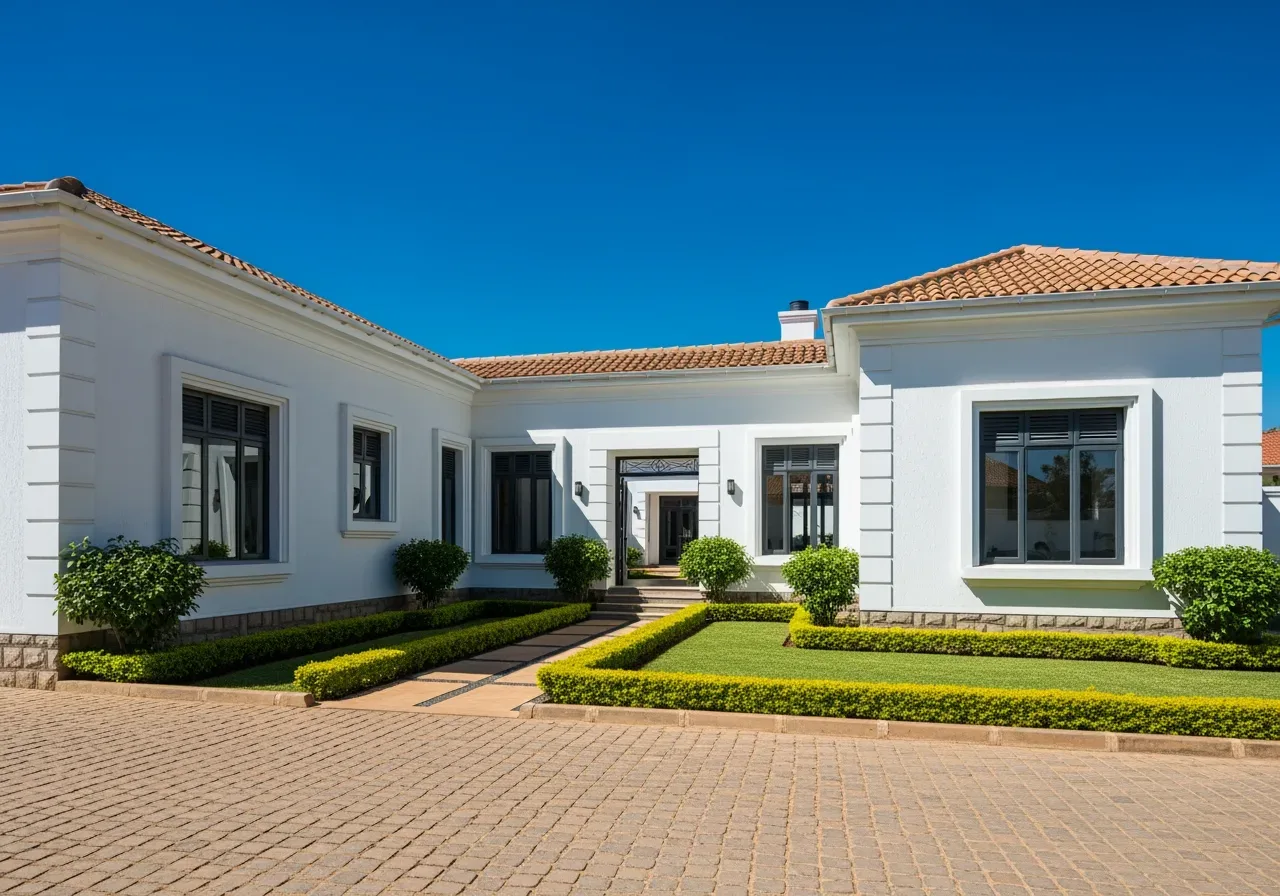 house in Kololo: 4-bed courtyard home, Kololo