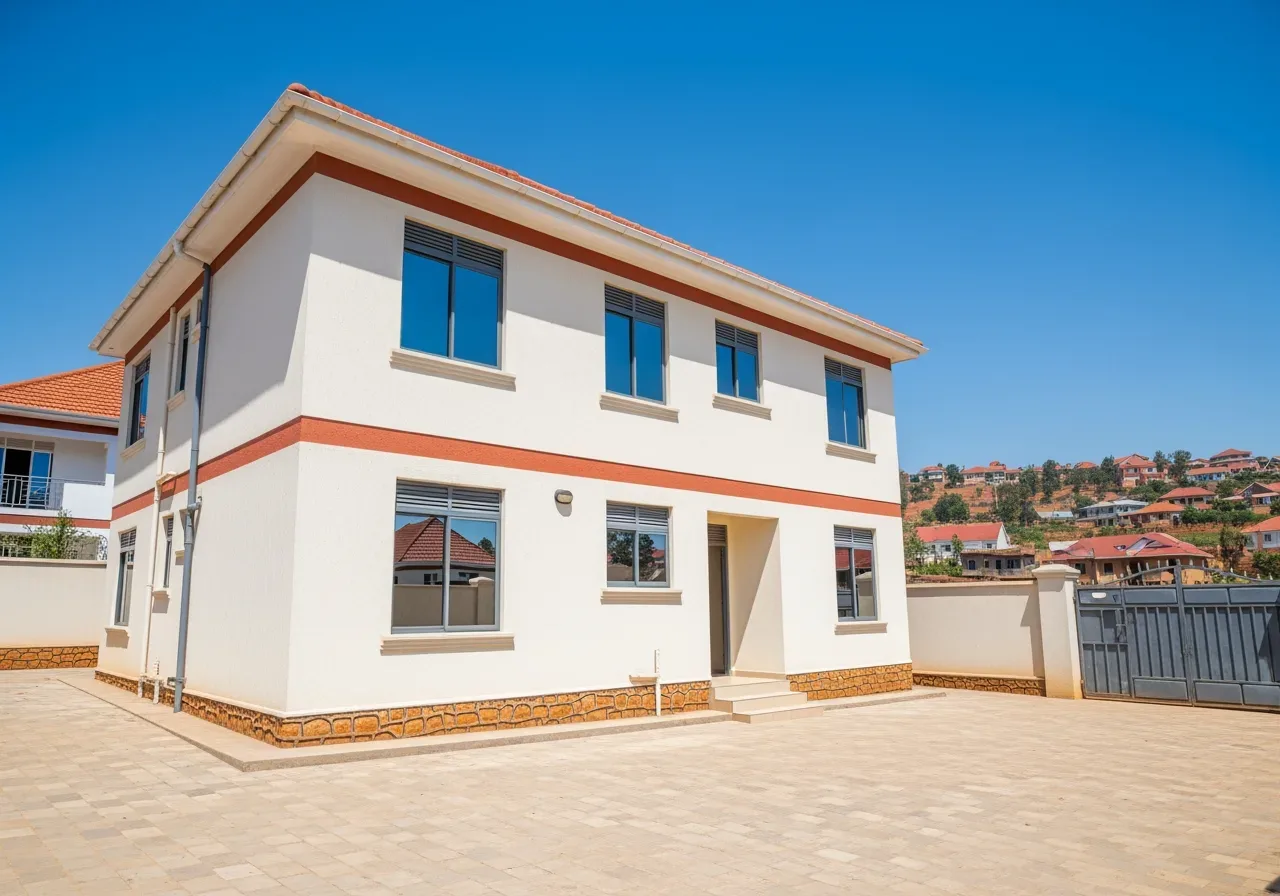 house in Najjera: 3-bed terrace home, Najjera